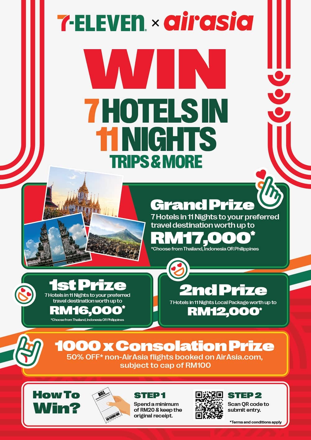7-Eleven x AirAsia: Shop to Win 7 Hotels in 11 Nights Trips and More - Life is Ohsem