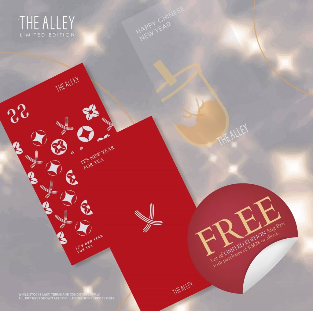 The Alley Malaysia Gifts Free Limited Edition Ang Pao Packets