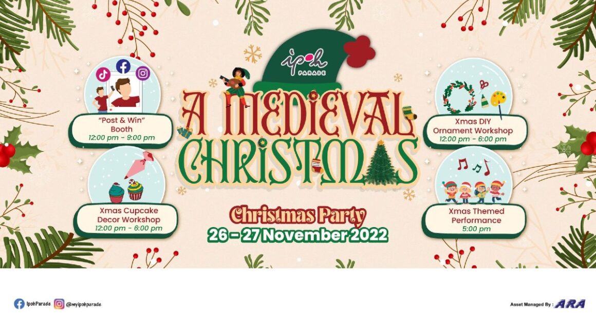 Celebrate Christmas with a Bang at 1 Mont Kiara, CITTA Mall, Ipoh Parade and Klang Parade