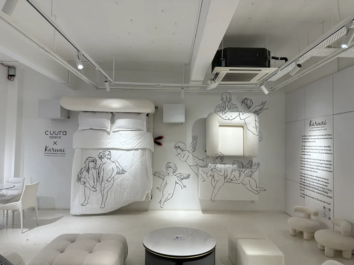 Cuura Space Fuses Furniture with Artistry in Valentine's Day Collaboration with Local Art Sensation Kar Wai Chan - Life is Ohsem