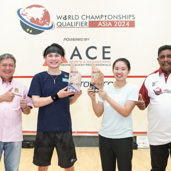 Squash: SRAM-ACE Partnership on Home Ground Sees Malaysia Secure Coveted Spot in Cairo World Championships - Life is Ohsem