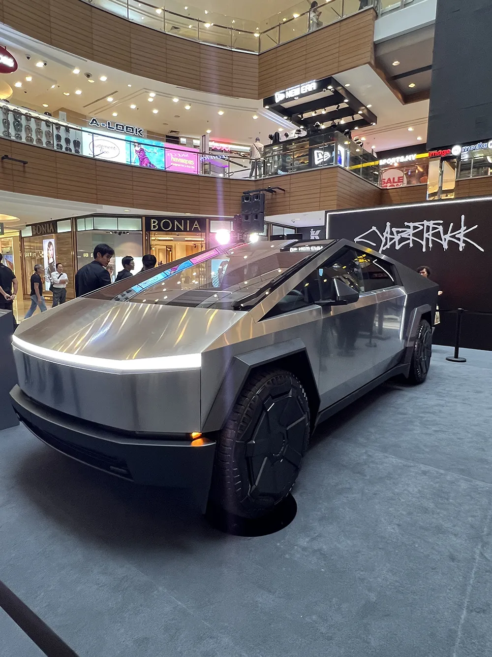 CapitaLand Welcomes Tesla Cybertruck to Penang