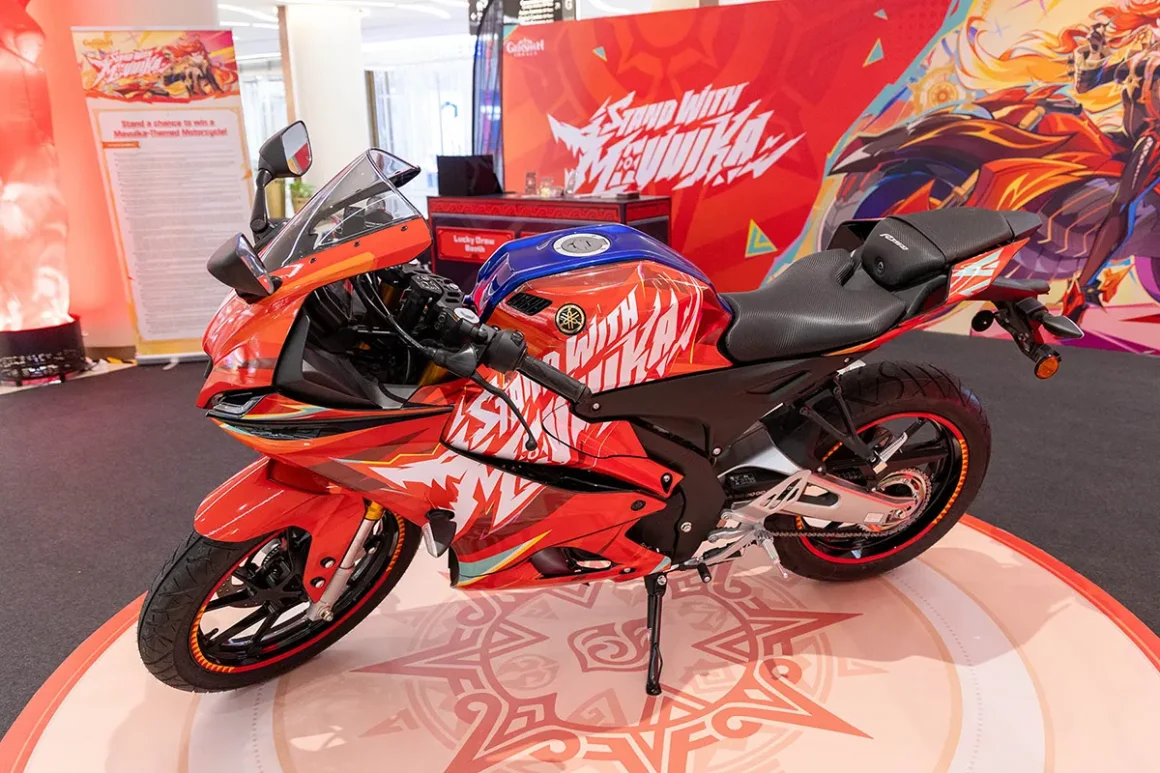 Where Virtual Meets Reality: Ride with the Pyro Archon in Genshin Impact's Mavuika-Themed Motorcycle Giveaway - Life is Ohsem