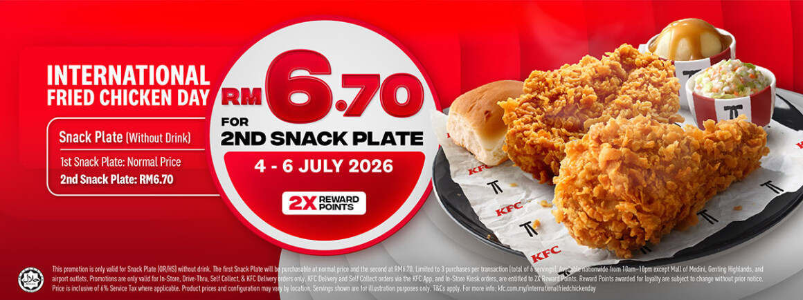 KFC Malaysia Celebrates International Fried Chicken Day
