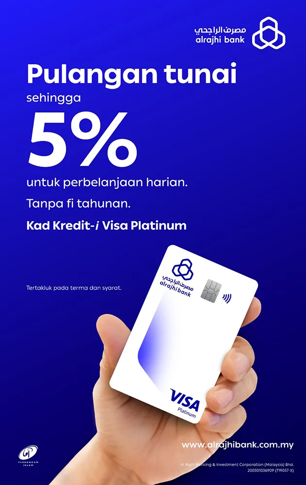 alrajhi Bank Malaysia Expands Retail Banking Business With New Visa Credit Cards